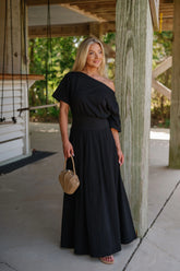 Sierra Maxi Dress-Black