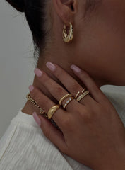 Satine Ring Pack Gold