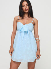 Granno Mini Dress Light Blue Tall