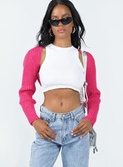 Aytan Bolero Sweater Pink