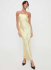 Haley Maxi Dress Yellow