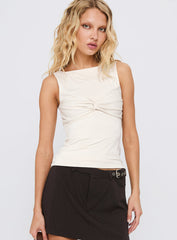 Azaire Twist Top Cream
