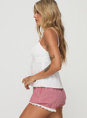 Caspia Top White