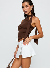 For The Thrill Skort White