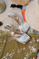 Teala Heels-Gold