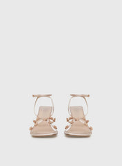 Billini Brynlee Heels Champagne Satin