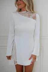 Monty Mini Dress-Off White