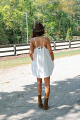 Juniper Mini Dress-Off White