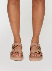 Ma Belle Sandals Tan