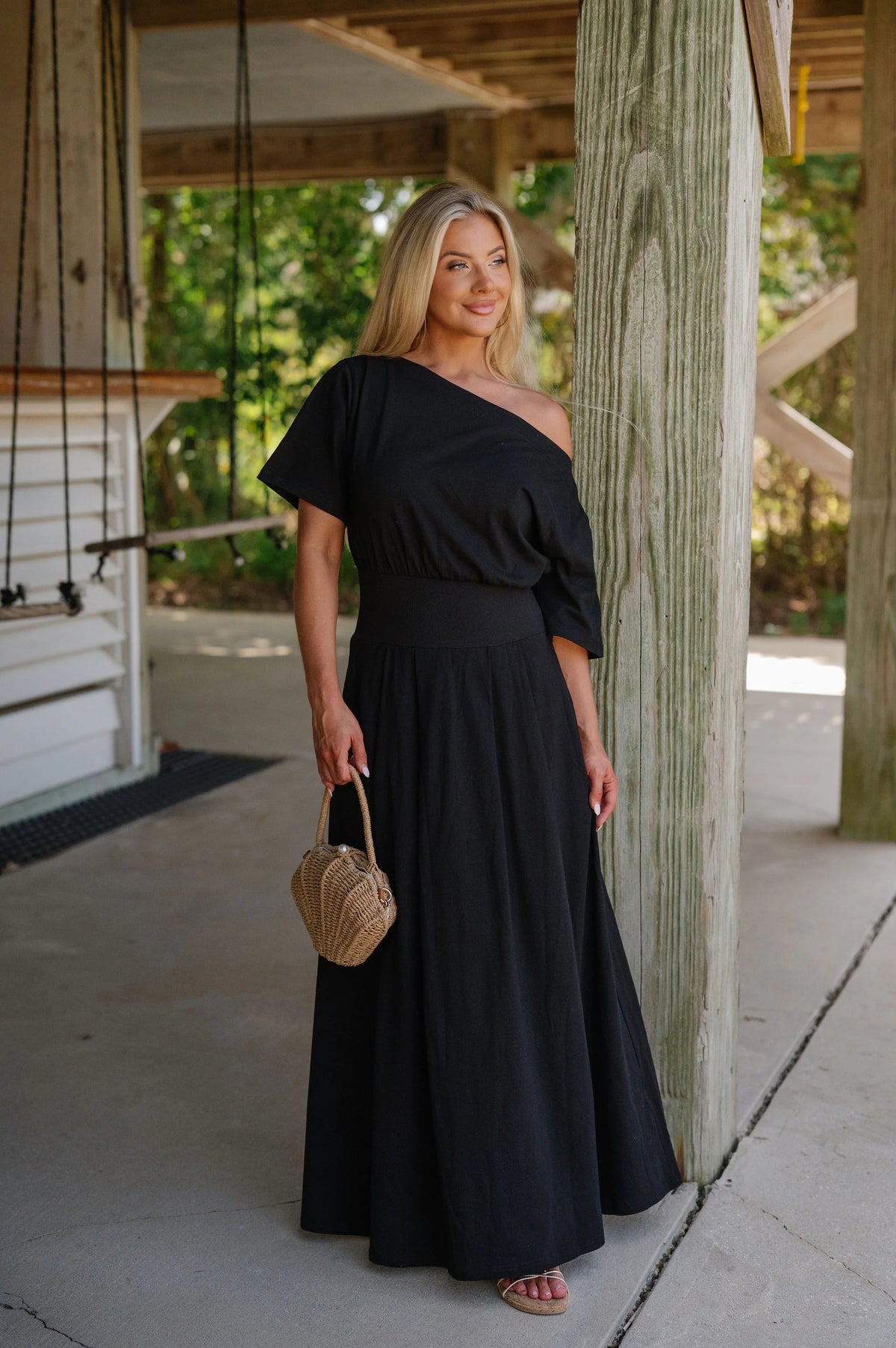 Sierra Maxi Dress-Black