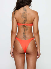 Getting Warmer Bikini Bottoms Orange