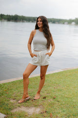 Jani Shorts-Heather Grey