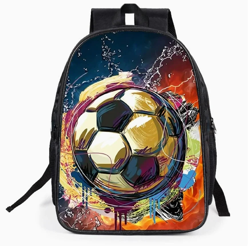Colorful Football Backpack
