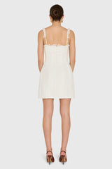Andreina Dress in Camellia Tweed