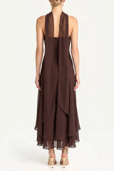 Monterey Dress With Scarf