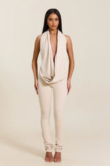 Leia Trousers in Stone