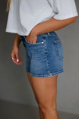 Marcus Shorts-Medium Denim