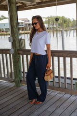 Everyday Crop Tee -White