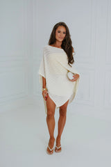 Jamie Poncho Top-Ivory