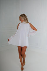 Elowen Mini Dress-White